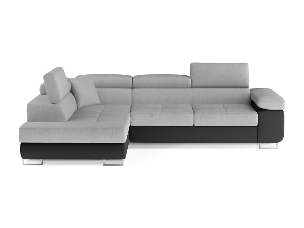 Divano letto in velluto nero