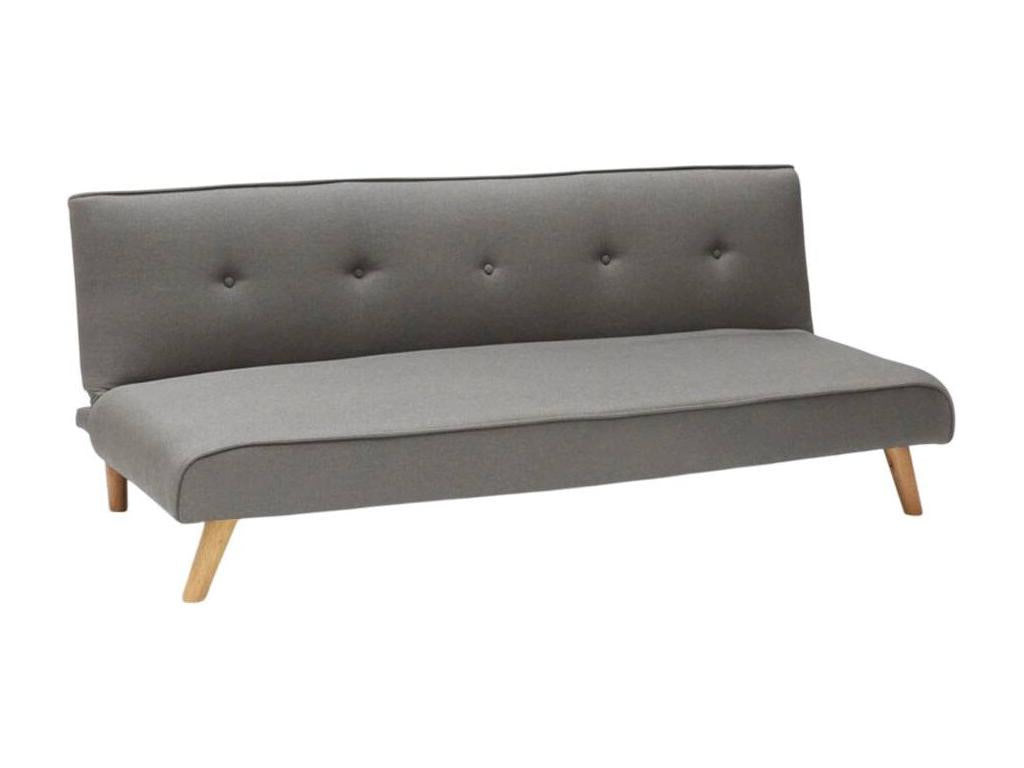 Divano in tessuto grigio