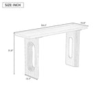 Tavolo consolle dal design unico