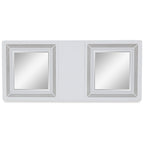 Tavolo da pranzo allungabile rettangolare bianco/verde Signature Design by Ashley Chalanna - 42L x 96P x 30A