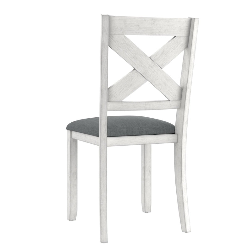 Set da pranzo VECELO con panca, tavolo da pranzo rettangolare estensibile in legno massello e 4 sedie da pranzo in legno massello