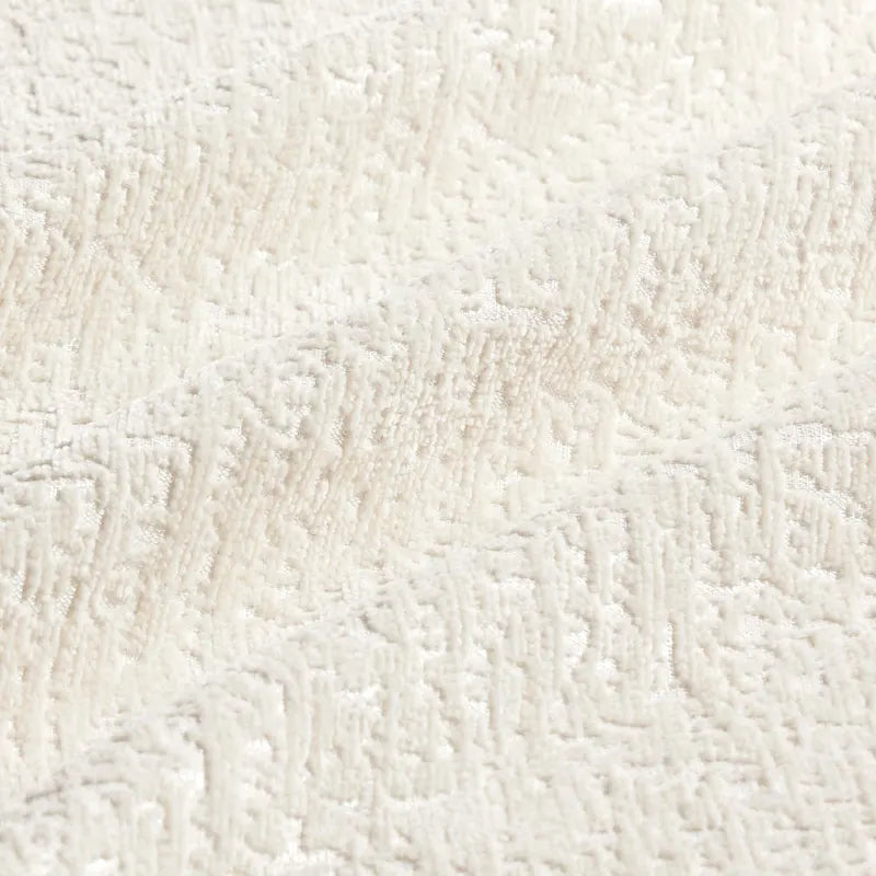 110.2 Set divano a 3 posti in ciniglia con pouf e cuscini, struttura in legno massello e cuscini ad alta resilienza