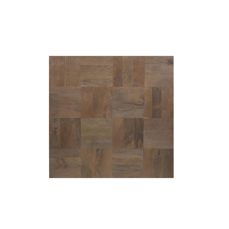 Set di tavoli da soggiorno in legno massello Caden da 2 pezzi