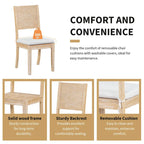 Set da pranzo da 6 pezzi con ripiano portaoggetti e gambe curve, set da pranzo con tavolo da cucina, panca e 4 sedie da pranzo