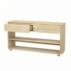 Consolle con cassetti e ripiani per ingresso