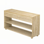 Consolle con cassetti e ripiani per ingresso