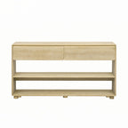 Consolle con cassetti e ripiani per ingresso