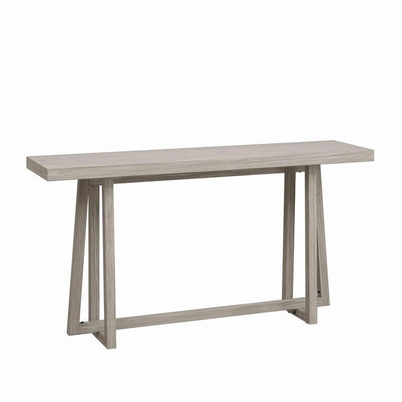 Elegante tavolo da consolle da 60, tavolo da ingresso rettangolare per esterni con struttura robusta per l'uso in corridoio