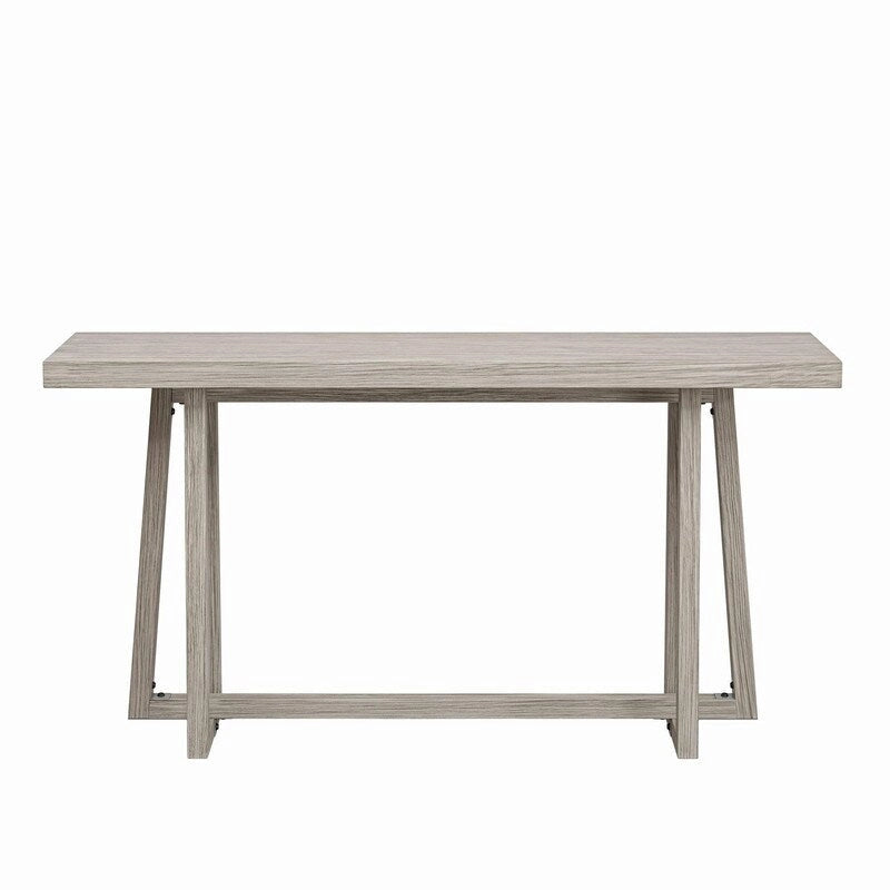 Elegante tavolo da consolle da 60, tavolo da ingresso rettangolare per esterni con struttura robusta per l'uso in corridoio