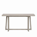 Elegante tavolo da consolle da 60, tavolo da ingresso rettangolare per esterni con struttura robusta per l'uso in corridoio