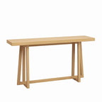 Elegante tavolo da consolle da 60, tavolo da ingresso rettangolare per esterni con struttura robusta per l'uso in corridoio