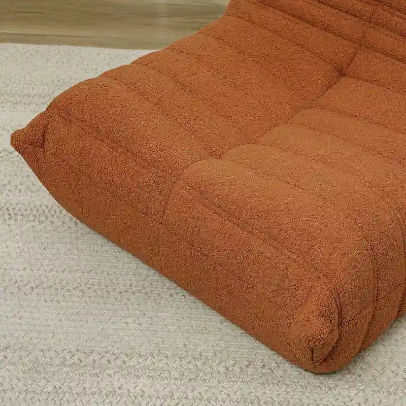 Poltrona a sacco HOMCOM per adulti, poltrona gigante da camino, divano pigro, divano a sacco con comoda schiuma ad alta densità