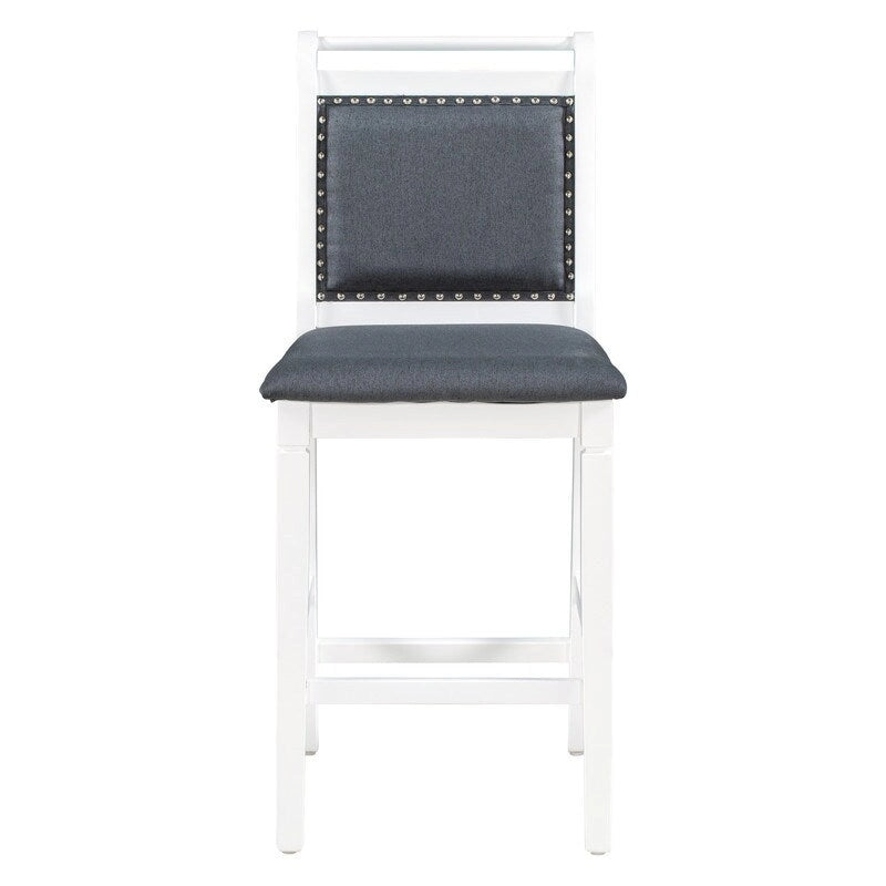 Set compatto da 3 pezzi con tavolo a ribalta in legno e 2 sedie da pranzo imbottite per piccoli spazi