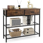 Tavolino da ingresso Costway Console con 2 cassetti per soggiorno - Vedi dettagli