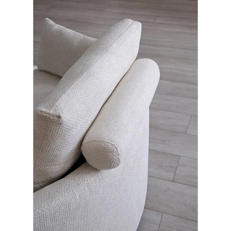 Poltrona letto pieghevole in lino, divano letto da terra, letto circolare, divano futon regolabile, divano letto pieghevole per soggiorno