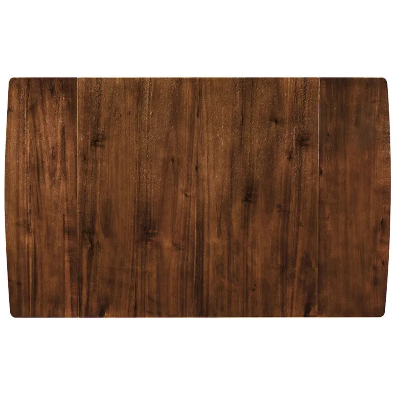 Set da pranzo con tavolo da colazione in legno da 3 pezzi con tavolo a ribalta