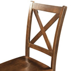 Set da pranzo con tavolo da colazione in legno da 3 pezzi con tavolo a ribalta