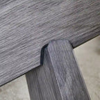 Tavolino da caffè rotondo moderno da 33,4 pollici con piano in vetro temperato trasparente e gambe in MDF per soggiorno