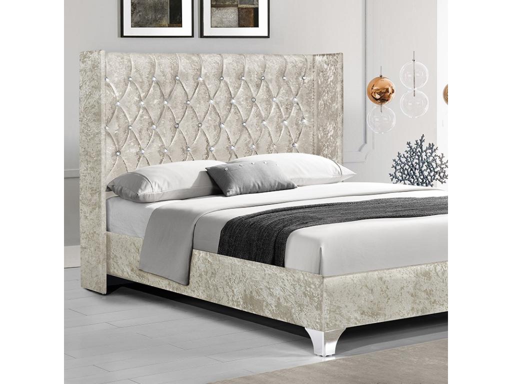 Letto beige, 180 x 200 cm