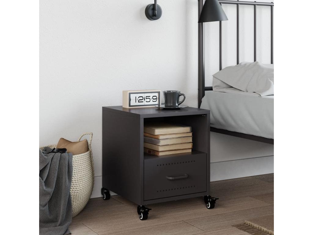 Tavolo nero, 36 x 39 x 43,5 cm