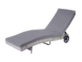 Chaise longue antracite