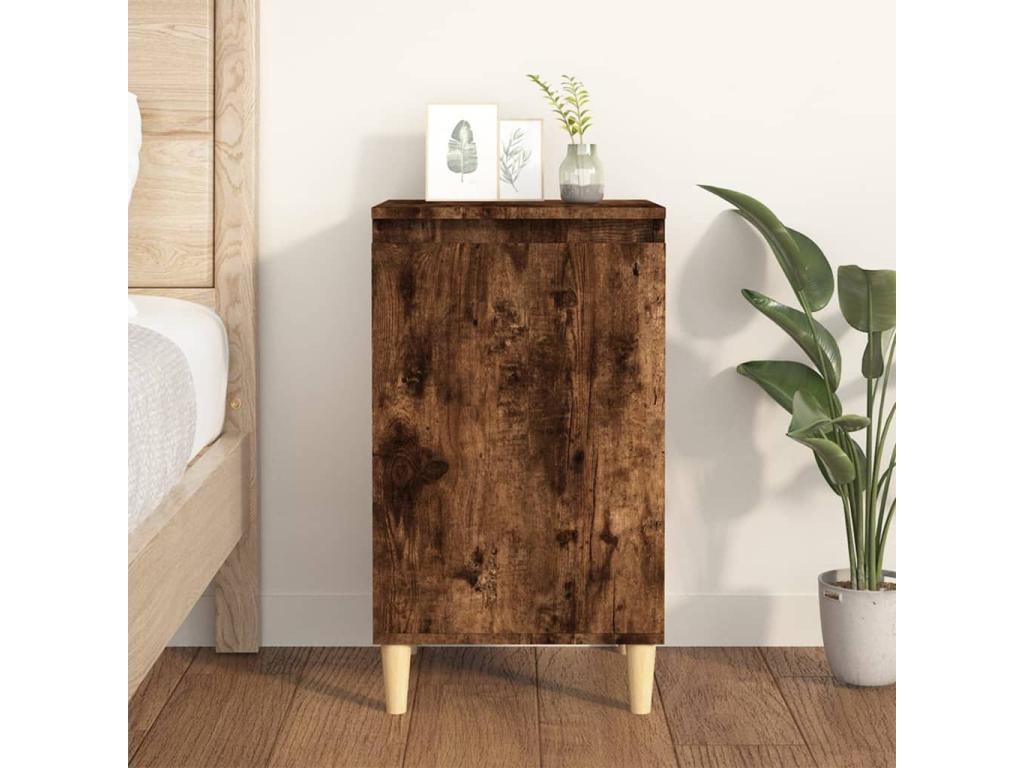 Tavolo in legno ingegnerizzato marrone, 40 x 35 x 70 cm