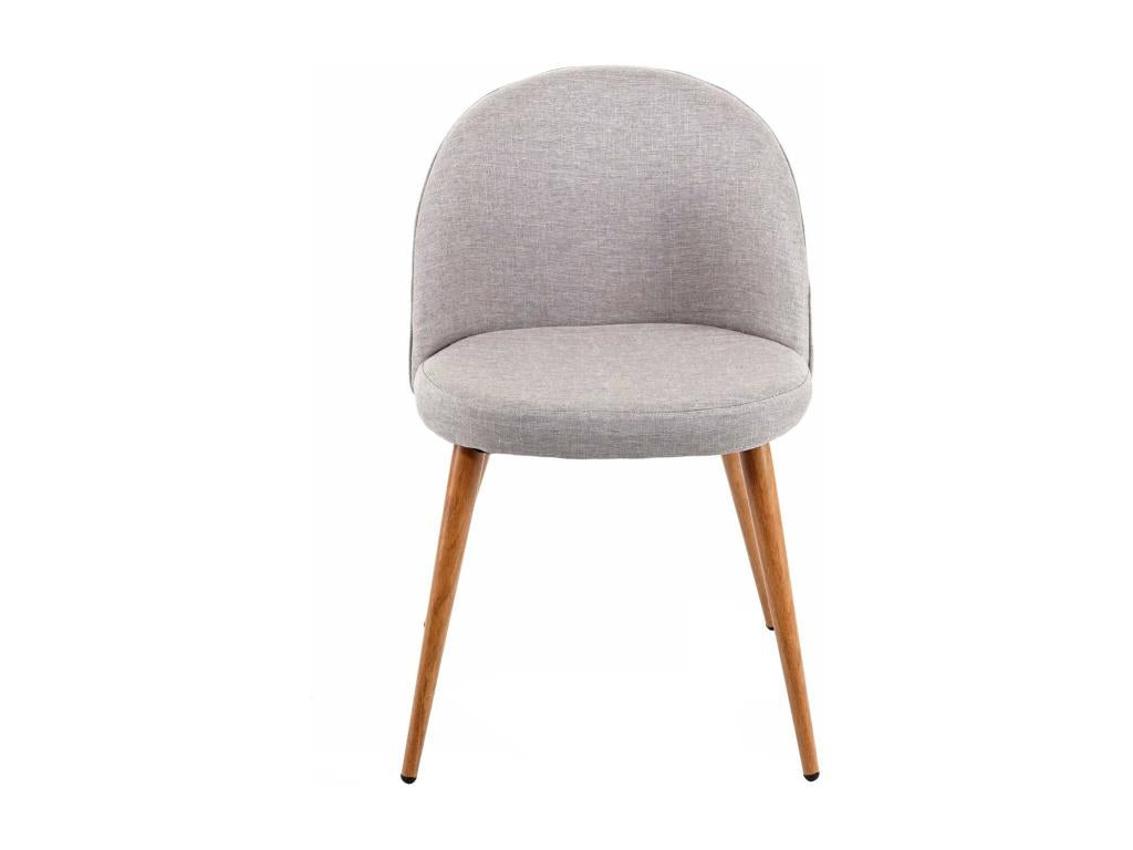 Poltrona in tessuto grigio