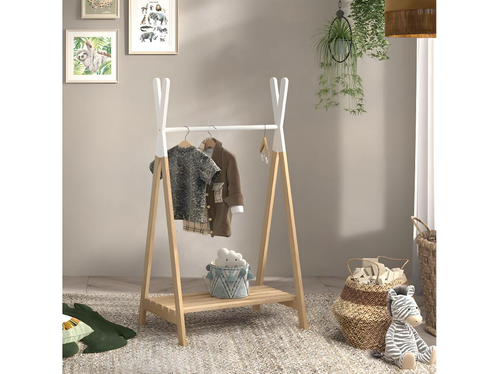 Mobili per la casa in legno di pino bianco