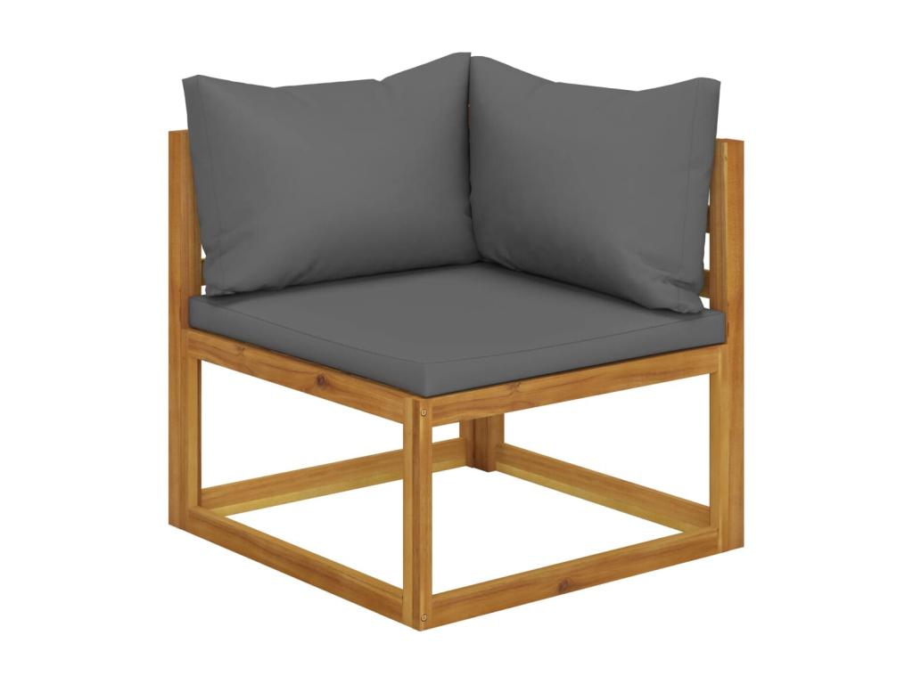 Set di mobili da esterno grigi