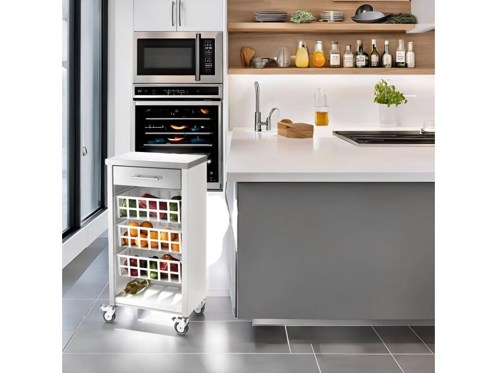 Mobili per la casa bianchi, 93 x 48 x 34 cm