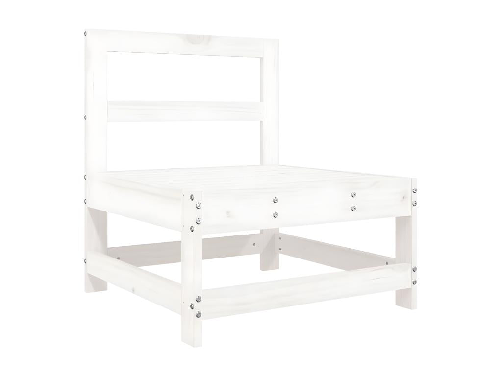 Set di mobili da esterno in legno di pino bianco