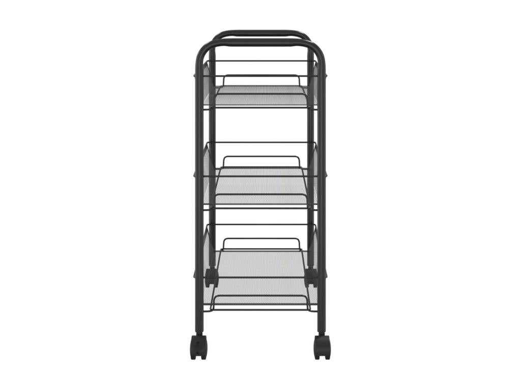 Mobili per la casa in ferro nero, 46 ​​x 26 x 64 cm