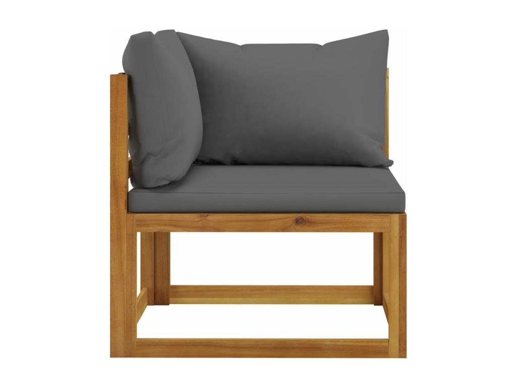 Set di mobili da esterno grigi