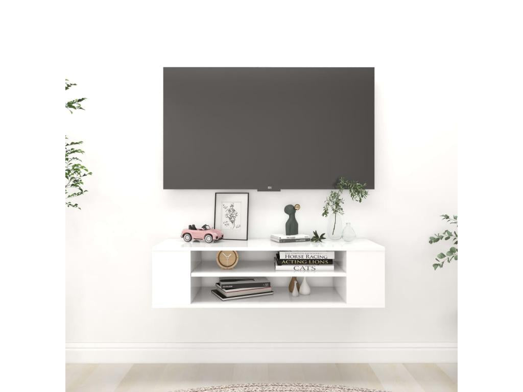 Mobile TV bianco, 100 x 30 x 26,5 cm
