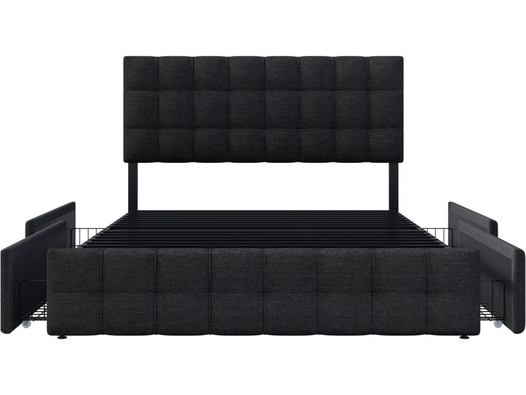 Materasso nero, 140 x 200 cm