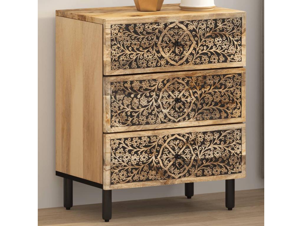 Tavolo marrone, 50 x 33 x 60 cm