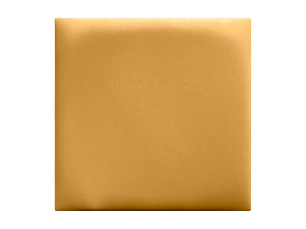 Mobili per la casa in similpelle gialla, 60 x 60 cm