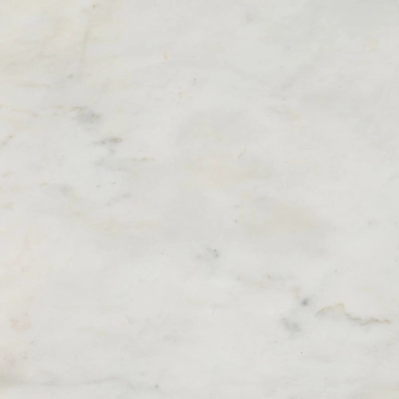 Tavolino da caffè ovale astratto moderno in marmo e legno Sagebrook Home 16H - 48 x 24 x 16