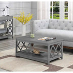 Tavolino da caffè Diamond di Convenience Concepts con ripiano