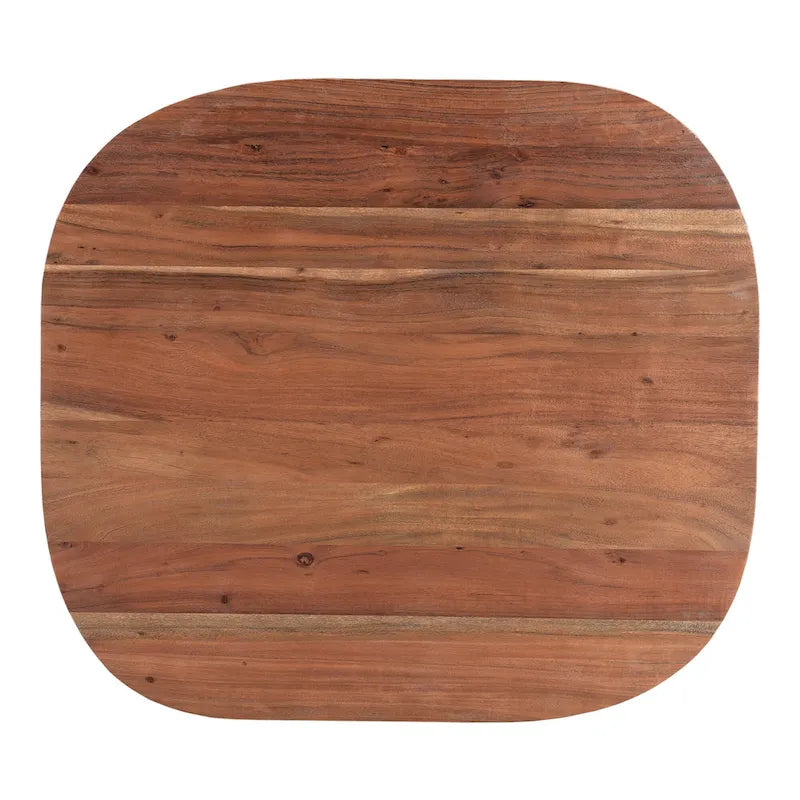 Tavolino da caffè rustico in legno massello di acacia Aurelle Home