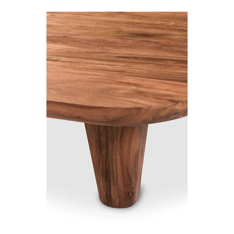 Tavolino da caffè rustico in legno massello di acacia Aurelle Home