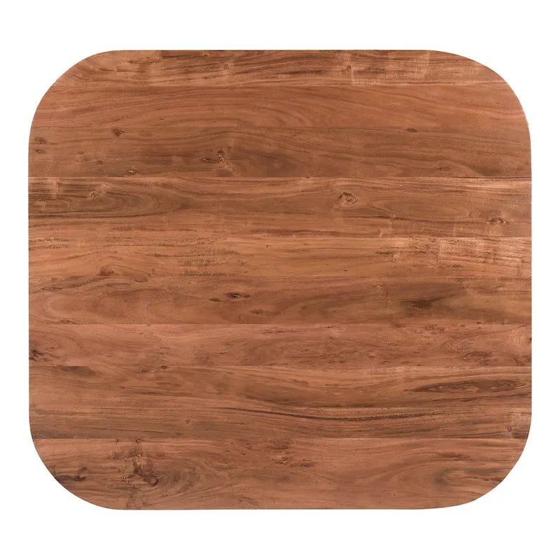 Tavolino da caffè rustico in legno massello di acacia Aurelle Home