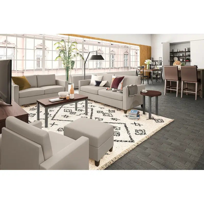 Tavolino in legno marrone Homestyles Merge - 18' x 18' x 20'