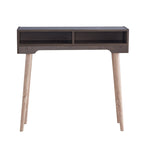 Tavolo consolle Sury Mid-Century Modern da 36 pollici a 2 ripiani di Furniture of America