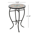 Tavolino da interno Lansdowne con piano in piastrelle di Christopher Knight Home