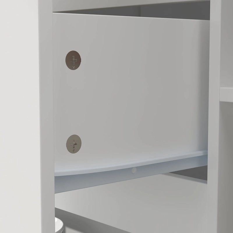 Tavolo da cucina con isola, tavolo da pranzo con funzione di stoccaggio e pranzo - 82,7 W