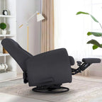 Poltrona reclinabile girevole da 29,5 pollici di larghezza