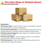 Tavolo da bancone 36 x 36 con 4 sgabelli - Set da 5 pezzi