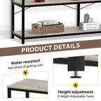 55 Tavolo consolle per divano Tavolo consolle stretto e lungo per ingresso con ripiano portaoggetti Porta TV