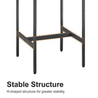 Tavolo da bar quadrato con 2 sedie da bar